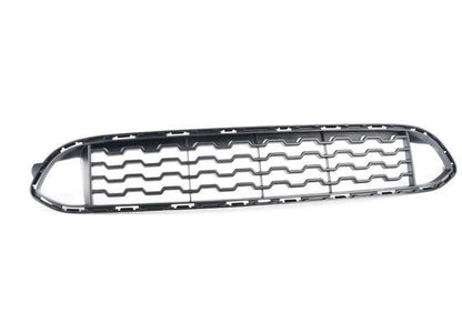 Rejilla central inferior parachoques OEM 51118056939 para BMW X3 F25. Compatible con modelos sDrive18d y sDrive20i de 2012 a 2017. Original BMW.