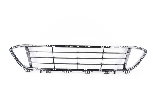 Rejilla central delantera abierta OEM 51117383353 para BMW X1 F48 y F49. Original BMW.