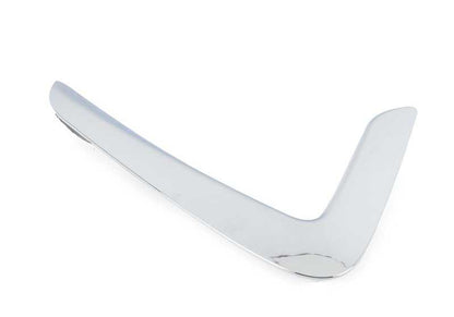 Conducto de aire lateral delantero derecho cromado OEM 51747465292 para BMW F32, F33, F36. Original BMW.