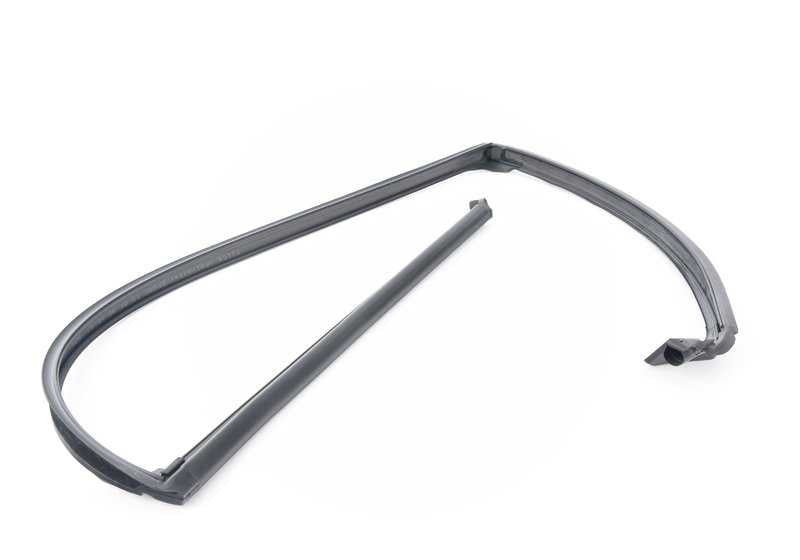Burlete trasero izquierdo marco techo OEM 51220402749 para BMW E39. Original BMW.