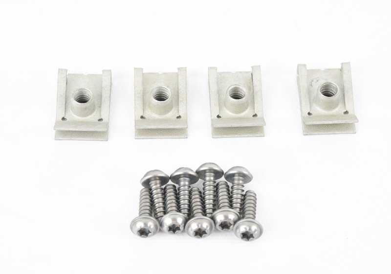 Kit de reparo do suporte do farol esquerdo para BMW F07, F10, F11, F18 (OEM 63127262734). BMW original