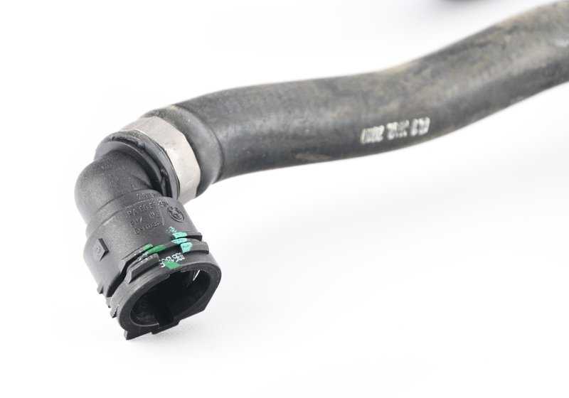 Coolant return hose for BMW X3 F25, X4 F26 (OEM 64219193255). Original BMW