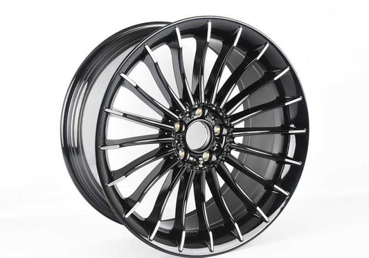 Llantas de aleación ligera negras 21" OEM 36107980132 para BMW Serie 7 {F01, F01N, F02, F02N}. Original BMW.