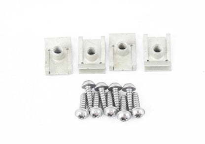 Kit de reparación soporte faro derecho OEM 63127262735 para BMW F07, F10, F11. Original BMW.