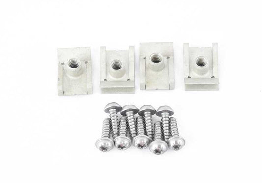 Kit de reparación soporte faro derecho OEM 63127262735 para BMW F07, F10, F11. Original BMW.