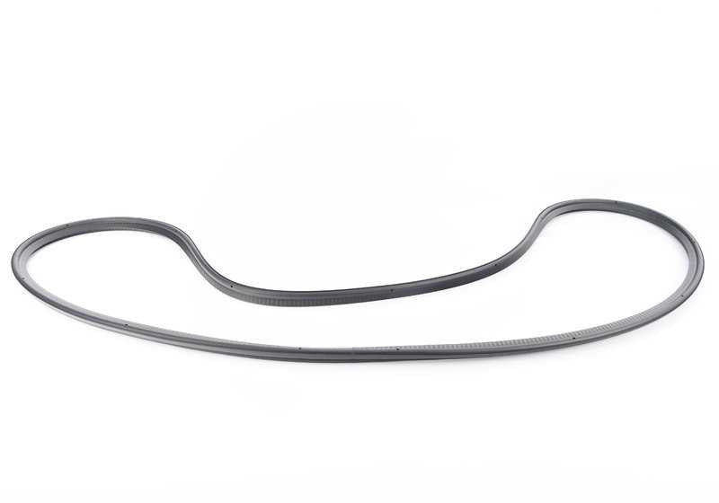 Junta goma maletero OEM 51762990474 para BMW X1 E84. Original BMW.