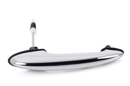 Manija exterior de puerta delantera cromada OEM 51219800558 para MINI Countryman R60, Paceman R61. Original MINI.