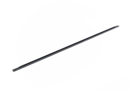 Moldura trasera izquierda negra brillante OEM 51362427437 para BMW E39 520d, 520i (todos los motores y variantes). Original BMW.