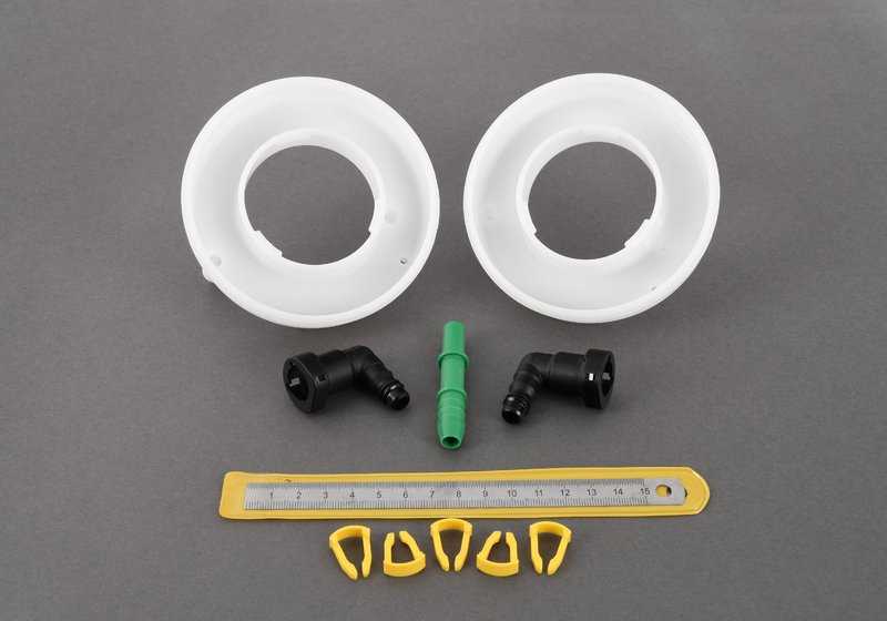 Kit de reparación retén QC OEM 16117301984 para BMW E82, E88, E90, E90N, E92, E92N, E93, E93N. Original BMW.