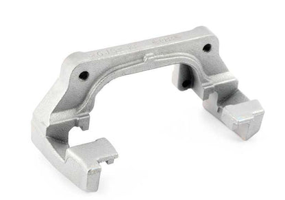 Soporte de pinza de freno izquierdo OEM 34116778399 para BMW E70, F15, E71, F16. Original BMW.