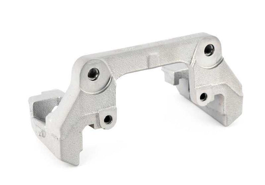 Soporte de pinza de freno izquierdo OEM 34116778399 para BMW E70, F15, E71, F16. Original BMW.
