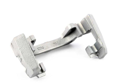 Soporte de pinza de freno izquierdo OEM 34116778399 para BMW E70, F15, E71, F16. Original BMW.