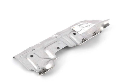 Protección térmica izquierda OEM 11657843157 para BMW F10, F06, F12, F13, F15. Original BMW.