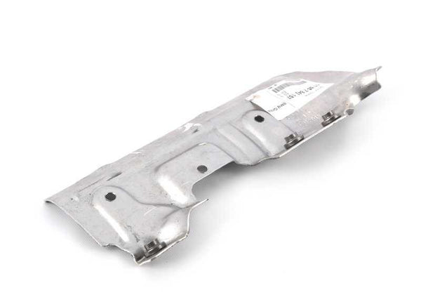 Protección térmica izquierda OEM 11657843157 para BMW F10, F06, F12, F13, F15. Original BMW.