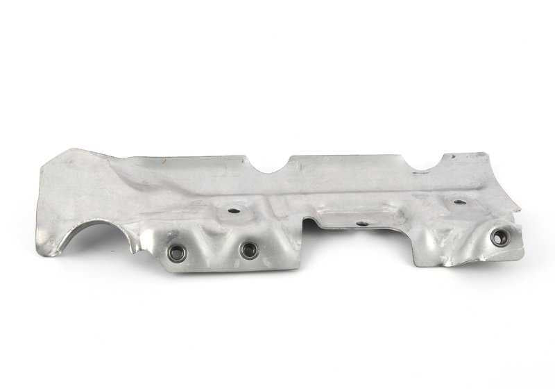 Protección térmica izquierda OEM 11657843157 para BMW F10, F06, F12, F13, F15. Original BMW.