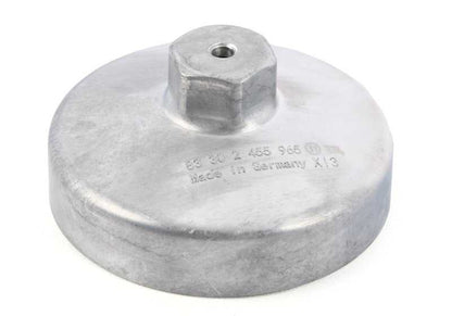 Llave para filtro de aceite OEM 83302455965 para BMW N63 y N74 {F01,F02,F06,F07,F10,F12,F13,F15,F16,F85,F86}. Herramienta original BMW para desmontar el filtro de aceite fácilmente.