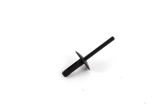 Remache de plástico negro OEM 51777171004 para BMW Serie 2 G45, X1 E84 (sDrive16d, 16i, 18d). Pieza original BMW para fijación de molduras y embellecedores.