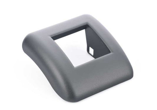 Tapa exterior derecha OEM 52208216266 para BMW E39 (todos los modelos compatibles). Color negro. Original BMW.