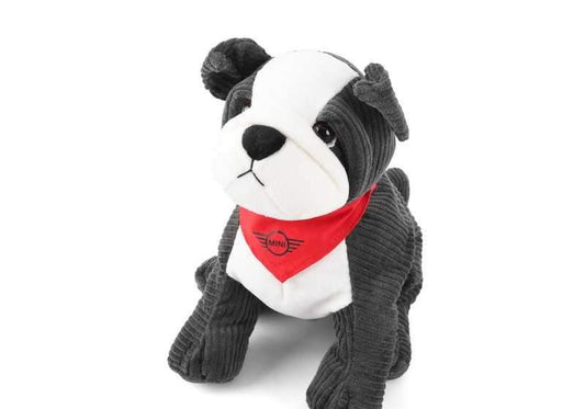 Peluche Mini Bulldog 2.0 Gris / Blanco. Original Recambios