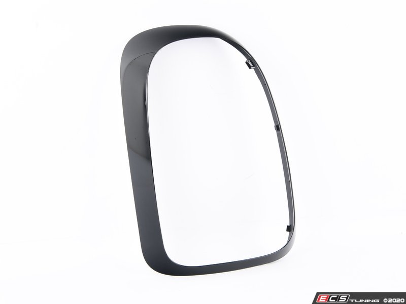 Anillo embellecedor izquierdo para piloto trasero negro brillo OEM 51712414989 para MINI Countryman F60 Cooper, Cooper ALL4… y más. Original MINI.