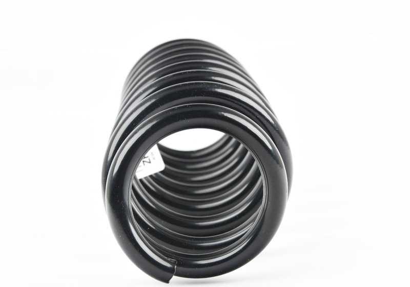 Resorte helicoidal delantero para varios modelos/series de BMW (OEM 31336786771). Original BMW