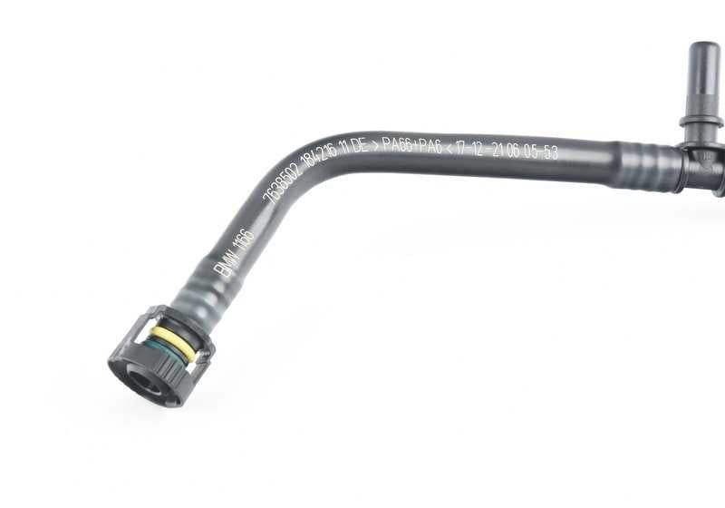 Conducto de vacío con válvula antirretorno para BMW F15 (OEM 11667638502). Original BMW