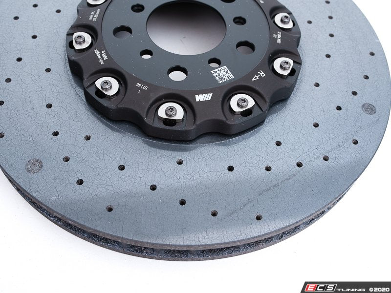 Kit di retrofit freno M in carbonio-ceramica OEM 34112317804 per BMW Serie 5 F10, Serie 6 F06 Gran Coupé, F12, F13 (LCI)... e altro ancora. BMW originale.