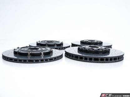 Kit di retrofit freno M in carbonio-ceramica OEM 34112317804 per BMW Serie 5 F10, Serie 6 F06 Gran Coupé, F12, F13 (LCI)... e altro ancora. BMW originale.