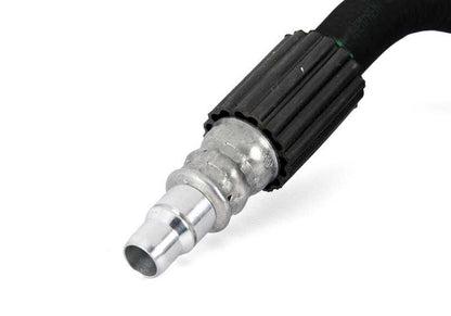 Tubería de aceite del radiador (ida) OEM 17227576393 para BMW E70, E70N, E71. Original BMW.