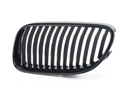 Rejilla cromada izquierda OEM 51137254971 para BMW E92, E93. Original BMW.