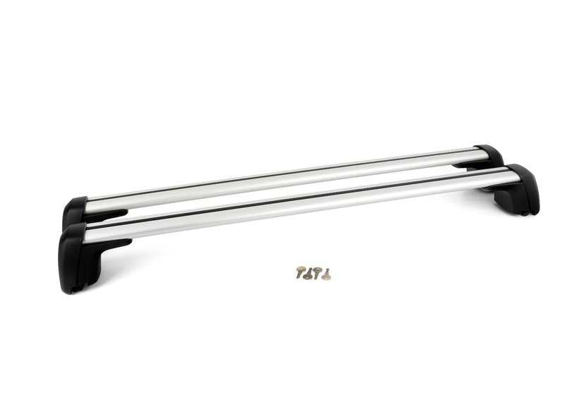 Barres de toit d'origine OEM 82712414373 pour BMW X3 (G01, F97) et BMW IX3 (G08). BMW d'origine.