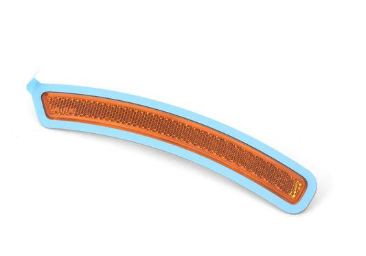 Left side reflector for BMW F87, F87N (OEM 63147854193). Original BMW.