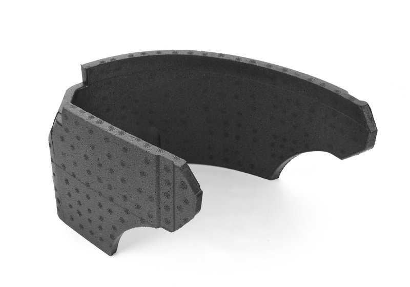 Inserto superior para bandeja multifunción OEM 51712498950 para BMW Serie 5 E39. Original BMW.