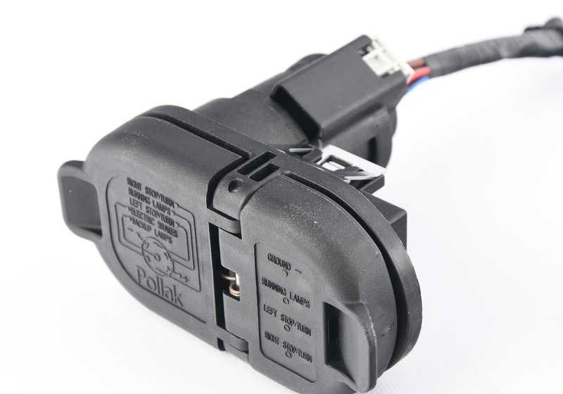 Kit de cableado para enganche de remolque OEM 61126992412 para BMW G01, G08, G02, F98. Original BMW.