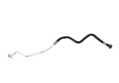 Transmission oil cooler line for BMW F87, F87N (OEM 17227853889). Original BMW.