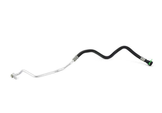 Transmission oil cooler line for BMW F87, F87N (OEM 17227853889). Original BMW.