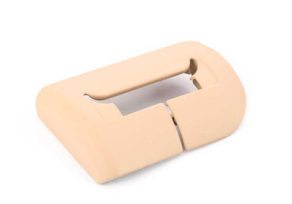 Embellecedor trasero izquierdo color beige OEM 72118174319 para BMW Serie 7 E38 (modelos 725tds, 728i). Original BMW.