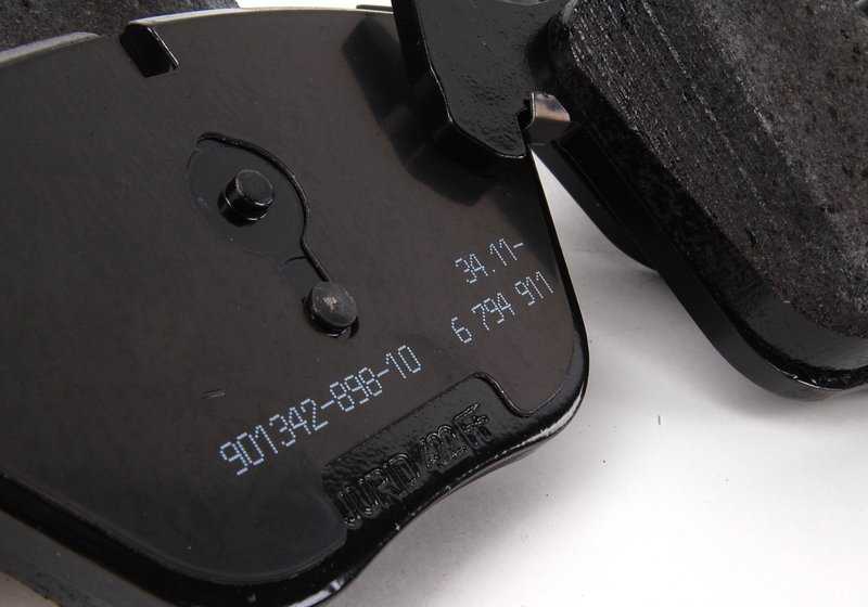 Juego de pastillas de freno OEM 34116794917 para BMW E90, E91, E92, E93, E84, E89. Original BMW.
