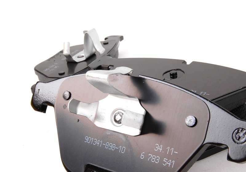 Juego de pastillas de freno OEM 34116794917 para BMW E90, E91, E92, E93, E84, E89. Original BMW.
