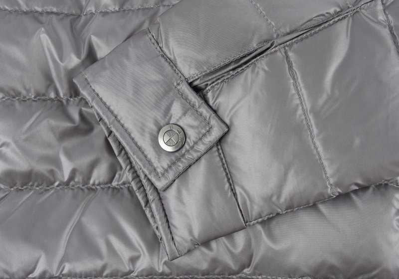 Chaqueta de plumas Space Grey talla L para mujer OEM 80242461069 válida para BMW. Original BMW.