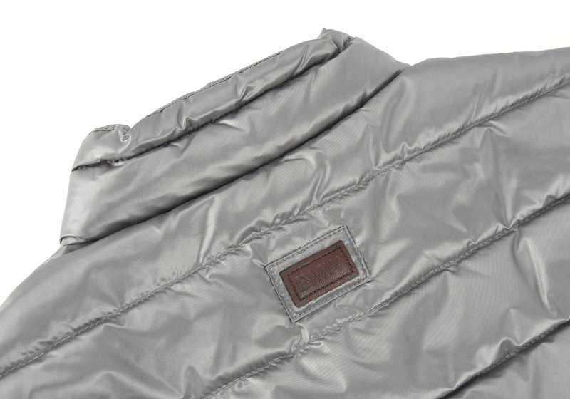 Chaqueta de plumas Space Grey talla L para mujer OEM 80242461069 válida para BMW. Original BMW.