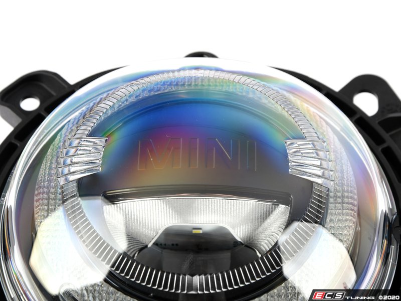 Faro de parachoques delantero derecho OEM 63117497774 para MINI Countryman F60, F60 LCI. Original MINI.