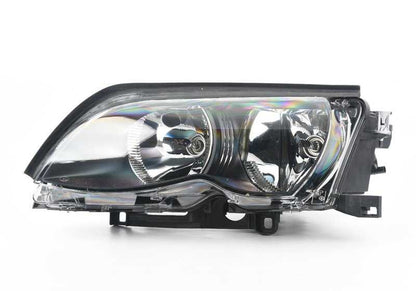Faro delantero izquierdo OEM 63127165771 para BMW E46. Original BMW.