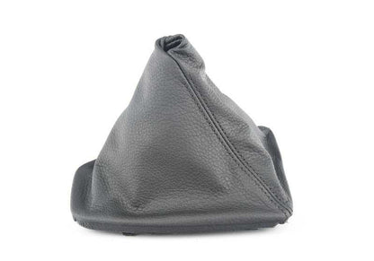 Funda de cuero para palanca de cambios OEM 25117587478 para BMW E60, E61. Color negro. Recambio original BMW.