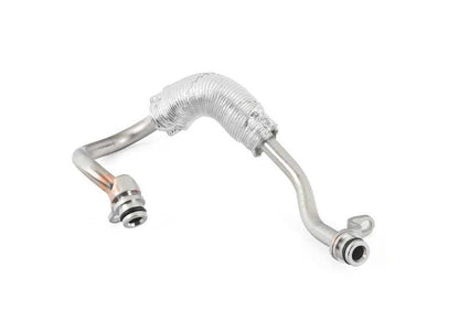 Tubo retorno refrigeración turbo OEM 11537563707 para BMW F01,F02,E71 con motor N54. Compatible con 740i, 740Li, xDrive35i. Original BMW.