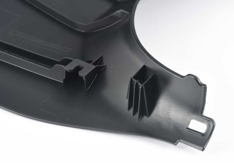 Cubierta inferior izquierda del pilar B para BMW F30, F31, F35, F80 (OEM 51437288219). Original BMW