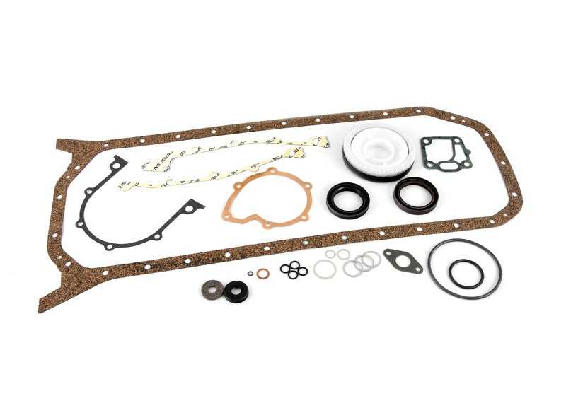 Motor block joint set (without asbestos) OEM 11111315106 for BMW E34 m5 Models HC91, HC92, HD91, HD92, HD93, HD98, HJ91. Original BMW.
