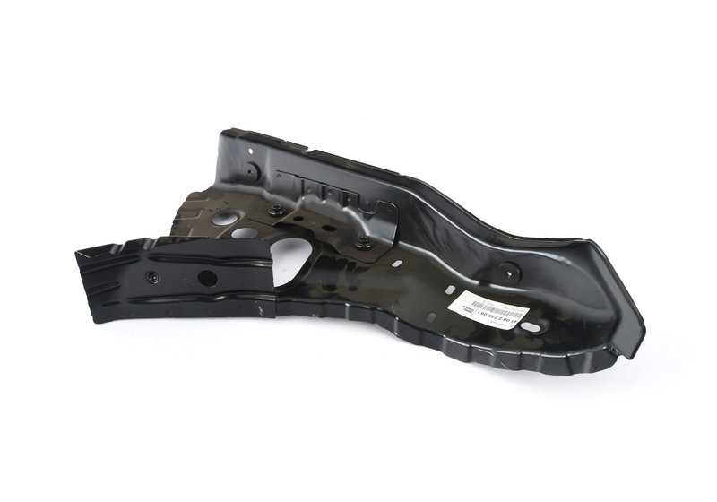 Viga de apoyo pasa-rueda delantero izquierdo OEM 41002755061 para MINI R56, R55 Clubman, R57 Cabrio, R58 Coupé, R59 Roadster… y más. Original MINI.