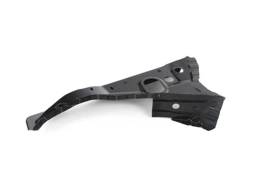Viga de apoyo pasa-rueda delantero izquierdo OEM 41002755061 para MINI R56, R55 Clubman, R57 Cabrio, R58 Coupé, R59 Roadster… y más. Original MINI.