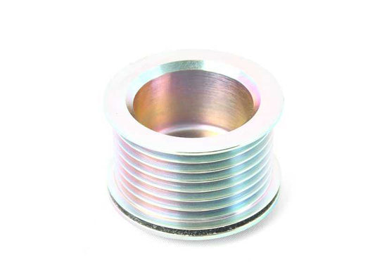 Polea alternador OEM 12317575346 para BMW F07, F10, F11, F12, F13, F01, F02, E70, E71. Original BMW.